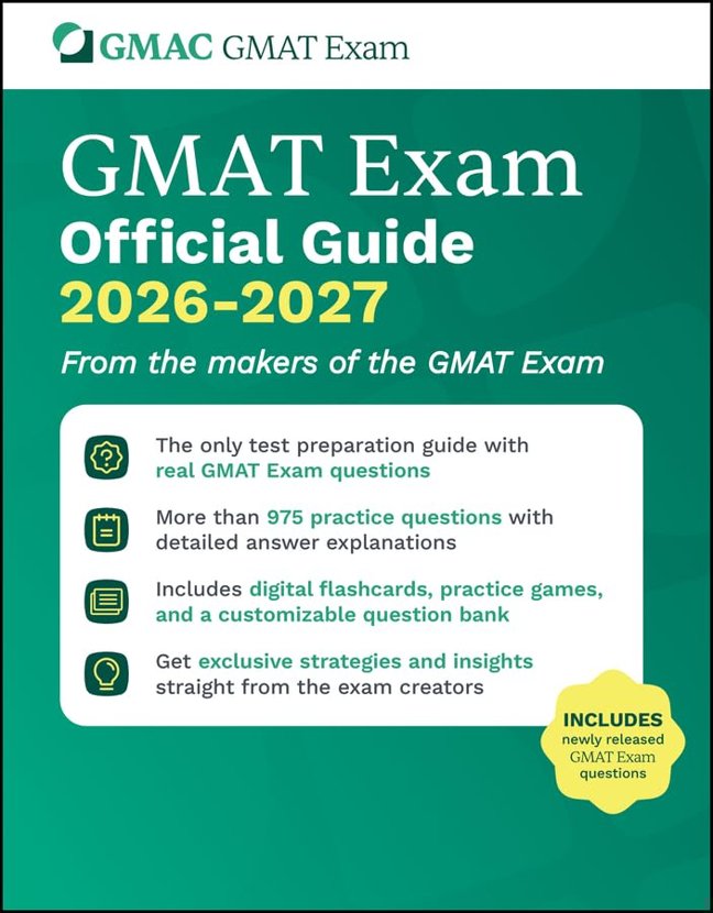 GMAT Official Guide 2026 - 2027: Book + Online Question Bank book cover