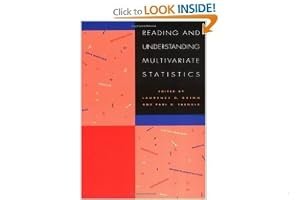 Reading and Understanding Multivariate Statistics book cover