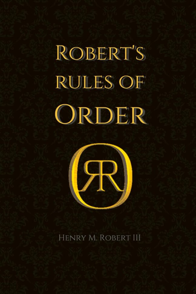 Robert’s Rules of Order: The Original Guide to Parliamentary Procedur book cover