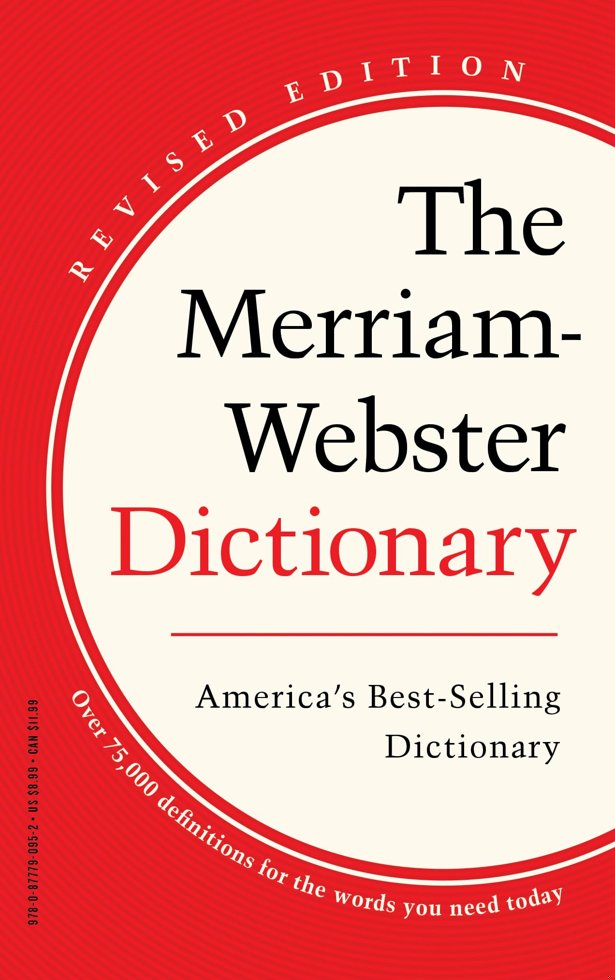 The Merriam-Webster Dictionary book cover