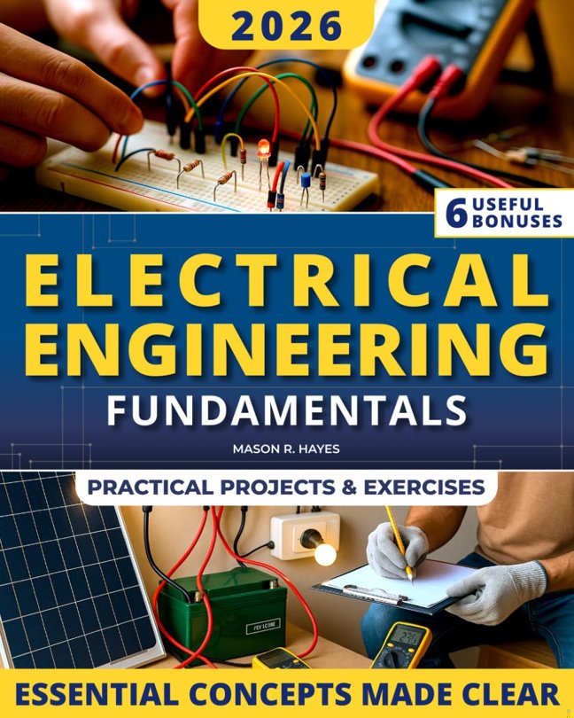 Electrical Engineering Fundamentals: A Clear and Practical Introduction to Core Concepts with Visual Explanations and Real-World Applications | No Prior Engineering Background Required book cover