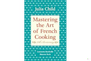 Mastering the Art of French Cooking book cover