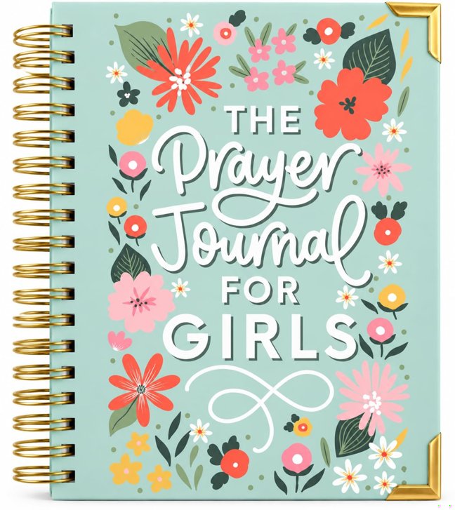 The Prayer Journal for Teen Girls: A Daily Christian Journal for Teenage and Preteen Girls to Practice Gratitude, Reduce Anxiety and Strengthen Your Faith book cover