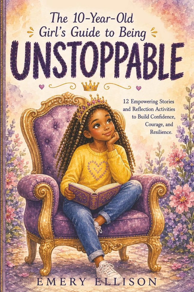 The 10-Year-Old Girl’s Guide to Being UNSTOPPABLE: 12 Empowering Stories and Reflection Activities to Build Confidence, Courage, and Resilience book cover