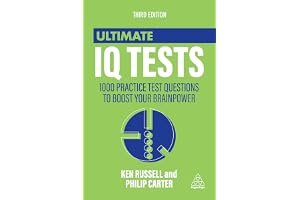 Ultimate IQ Tests: 1000 Practice Test Questions to Boost Your Brainpower (Ultimate Series Book 14) book cover