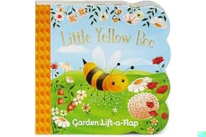 Little Yellow Bee Chunky Lift-a-Flap Board Book (Babies Love) book cover
