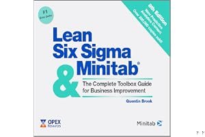 Lean Six Sigma and Minitab (8th Edition): The Complete Toolbox Guide for Business Improvement book cover
