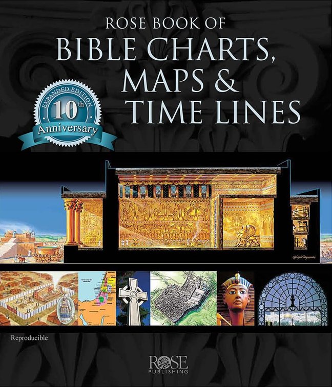 Rose Book of Bible Charts, Maps and Time Lines book cover