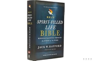 NKJV, Spirit-Filled Life Bible, Third Edition, Hardcover, Red Letter Edition, Comfort Print: Kingdom Equipping Through the Power of the Word book cover