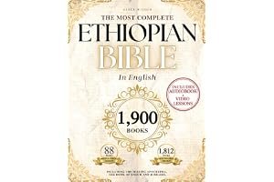 THE COMPLETE ETHIOPIAN BIBLE in English 88 Scriptures: including Missing Apocrypha, Book of Enoch, Jubilees. book cover