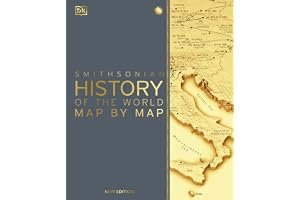 History of the World Map by Map (DK History Map by Map) book cover