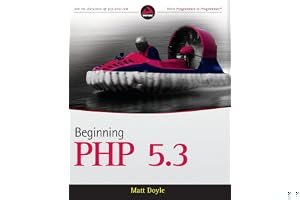 Beginning PHP 5.3 book cover