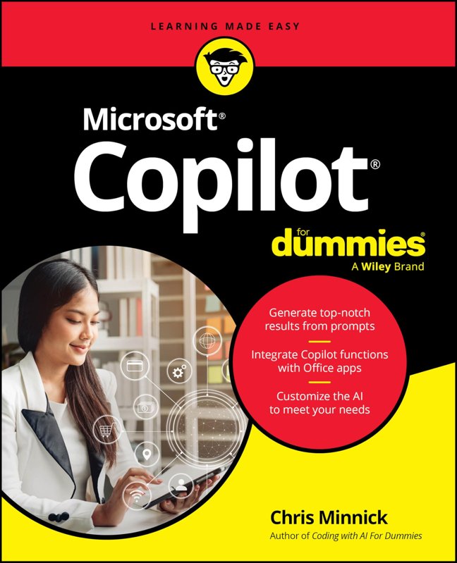 Microsoft Copilot For Dummies book cover