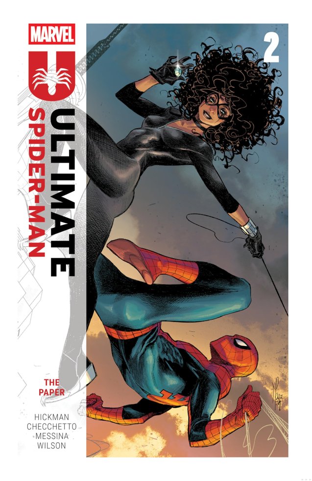 Ultimate Spider-Man By Jonathan Hickman Vol. 2: The Paper book cover