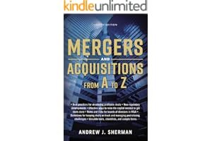 Mergers and Acquisitions from A to Z book cover