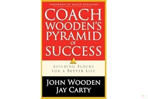 Coach Wooden's Pyramid of Success book cover