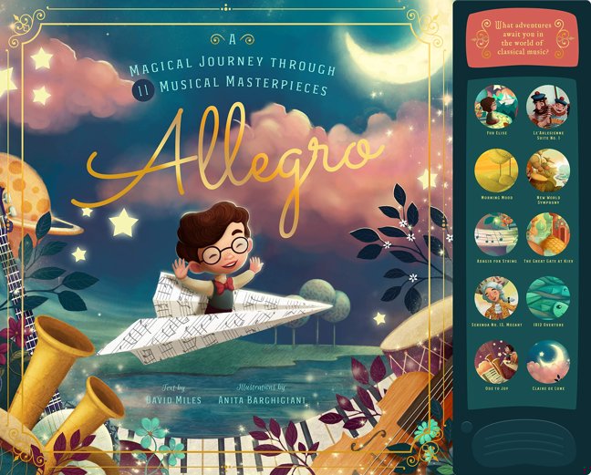 Allegro: A Musical Journey Through 11 Musical Masterpieces book cover