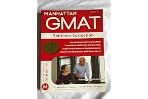 Sentence Correction GMAT Strategy Guide, 5th Edition book cover
