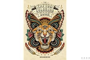 Tattoo Coloring Book: (Adult Coloring Books, Coloring Books for Adults, Coloring Books for Grown-Ups) book cover