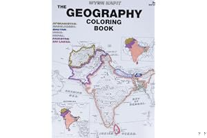 The Geography Coloring Book book cover