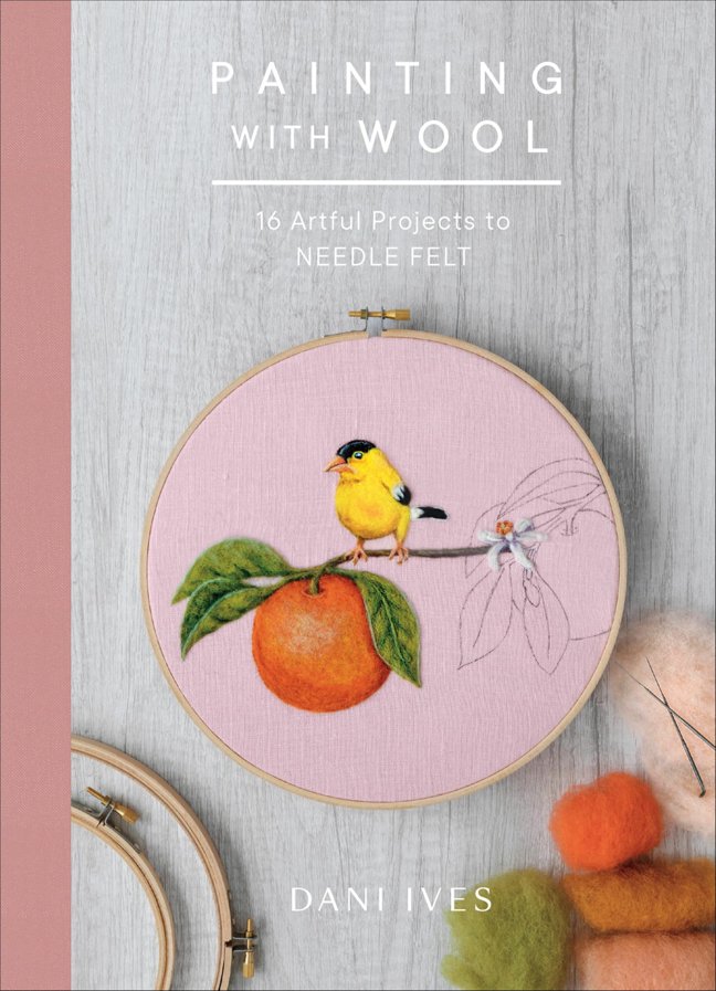 Painting with Wool: Sixteen Artful Projects to Needle Felt book cover