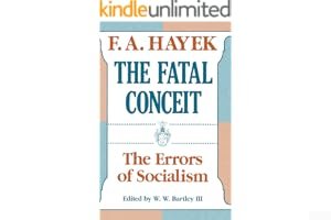 The Fatal Conceit: The Errors of Socialism book cover