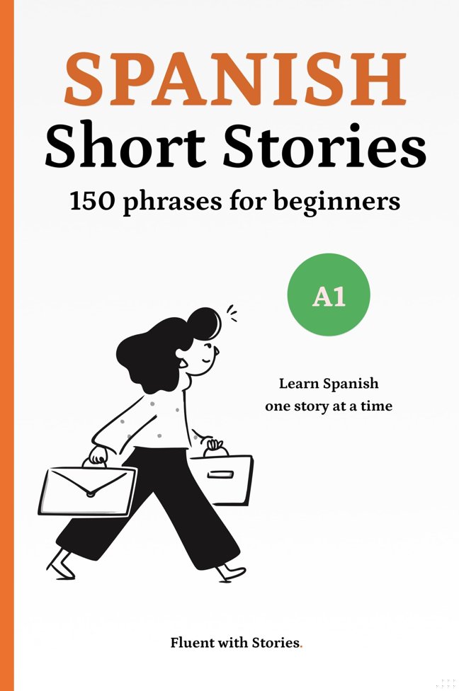 150 Spanish Phrases Through Short Stories for Beginners (A1): Learn Spanish Phrases Naturally with 10 Easy Narratives and English Translations to Build ... Confidence (Spanish Short Stories Book 2) book cover