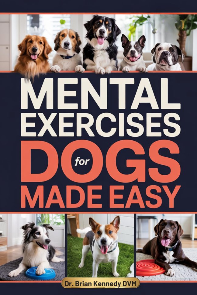 Mental Exercises for Dogs Made Easy: A Stress Free Way to Engage Your Dog’s Mind, Improve Behavior, and Strengthen Your Bond - With Quick Games Designed for Real Homes, Busy Lives and Limited Space book cover