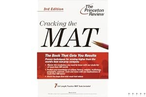 Cracking the MAT book cover