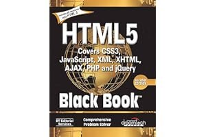 Html 5 Black Book, Covers Css 3, Javascript, Xml, Xhtml, Ajax, Php And Jquery, 2Ed book cover