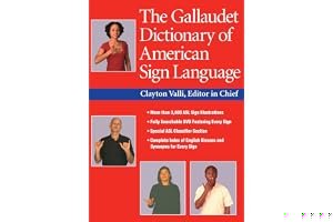 The Gallaudet Dictionary of American Sign Language book cover