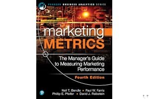 Marketing Metrics (Pearson Business Analytics Series) book cover