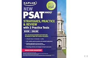 Kaplan New PSAT/NMSQT Strategies, Practice and Review with 2 Practice Tests: Book + Online book cover