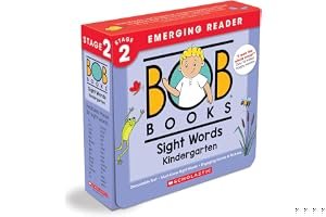 Sight Words - Kindergarten (Bob Books) book cover
