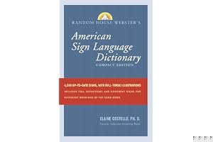 Random House Webster's Concise American Sign Language Dictionary book cover