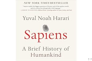 Sapiens: A Brief History of Humankind book cover