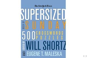 The New York Times Supersized Book of Sunday Crosswords: 500 Puzzles book cover
