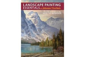 Landscape Painting Essentials with Johannes Vloothuis: Lessons in Acrylic, Oil, Pastel and Watercolor book cover