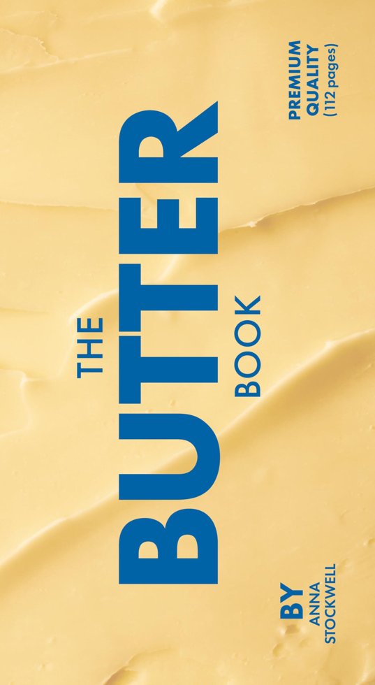 The Butter Book book cover