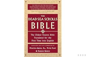 The Dead Sea Scrolls Bible book cover