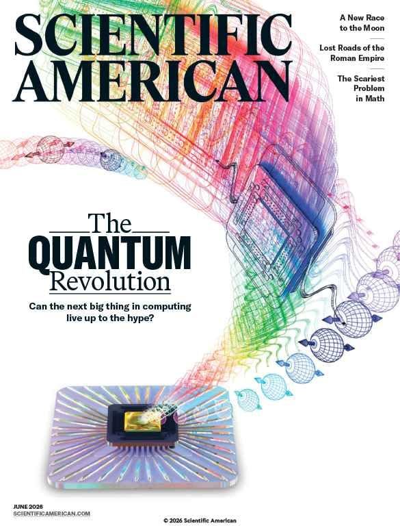 Scientific American June 2026 book cover