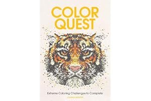 Color Quest: Extreme Coloring Challenges to Complete book cover