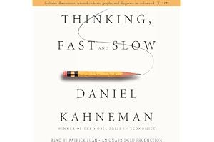 Thinking, Fast and Slow book cover