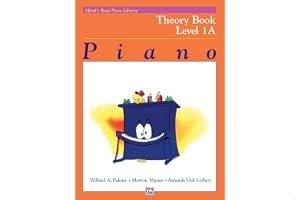 Alfred's Basic Piano Library Theory, Bk 1a book cover