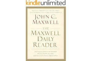 The Maxwell Daily Reader: 365 Days of Insight to Develop the Leader Within You and Influence Those Around You book cover