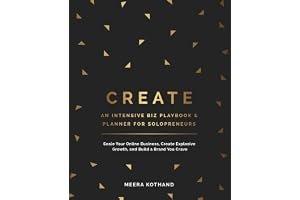 Create an Intensive Biz Playbook & Planner: Scale Your Online Business, Create Explosive Growth and Build a Brand You Crave book cover