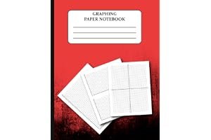 Graphing Paper Notebook: Coordinate Plane Graphing Paper Grid Worksheets book cover