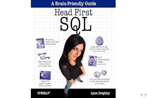 Head First SQL book cover