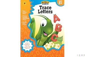 Trace Letters Workbook, Grades Preschool - K book cover