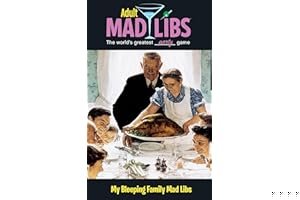 My Bleeping Family Mad Libs book cover